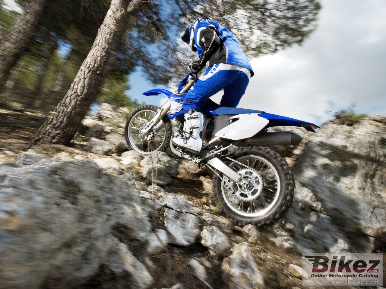 Big Yamaha wr250f picture and wallpaper from Bikez.com